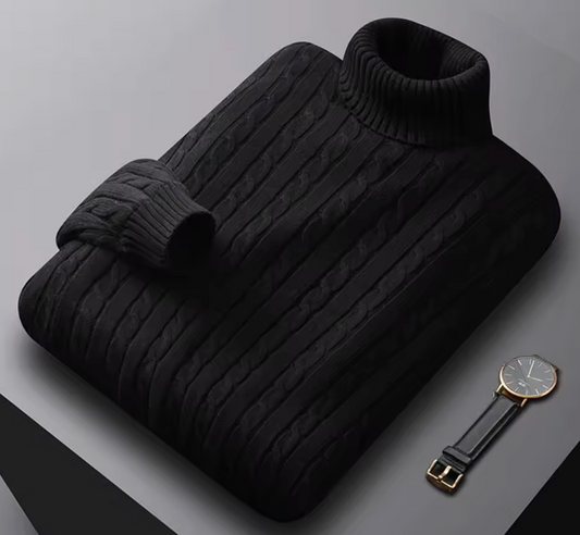 Mens turtle neck sweater