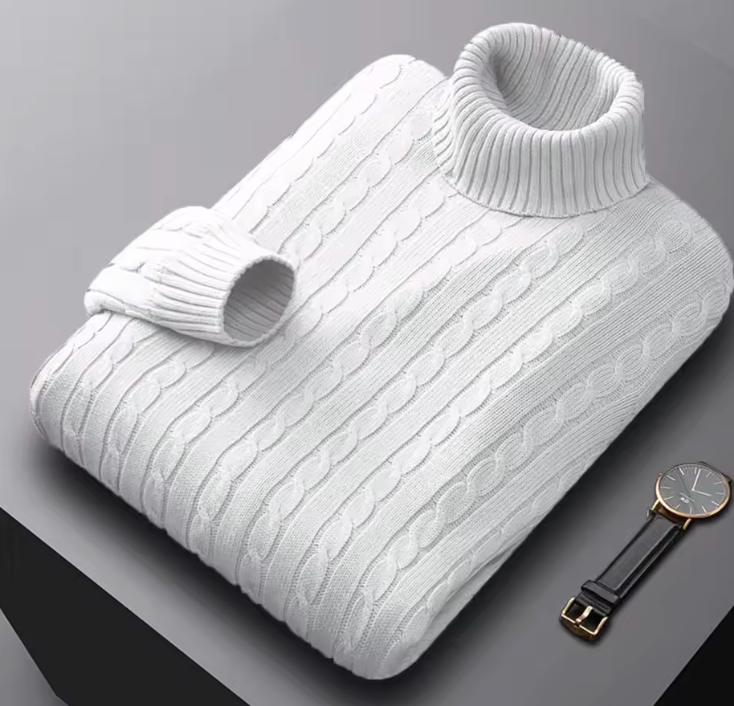 Mens turtle neck sweater