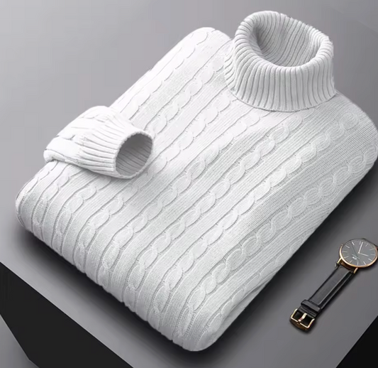 Mens turtle neck sweater